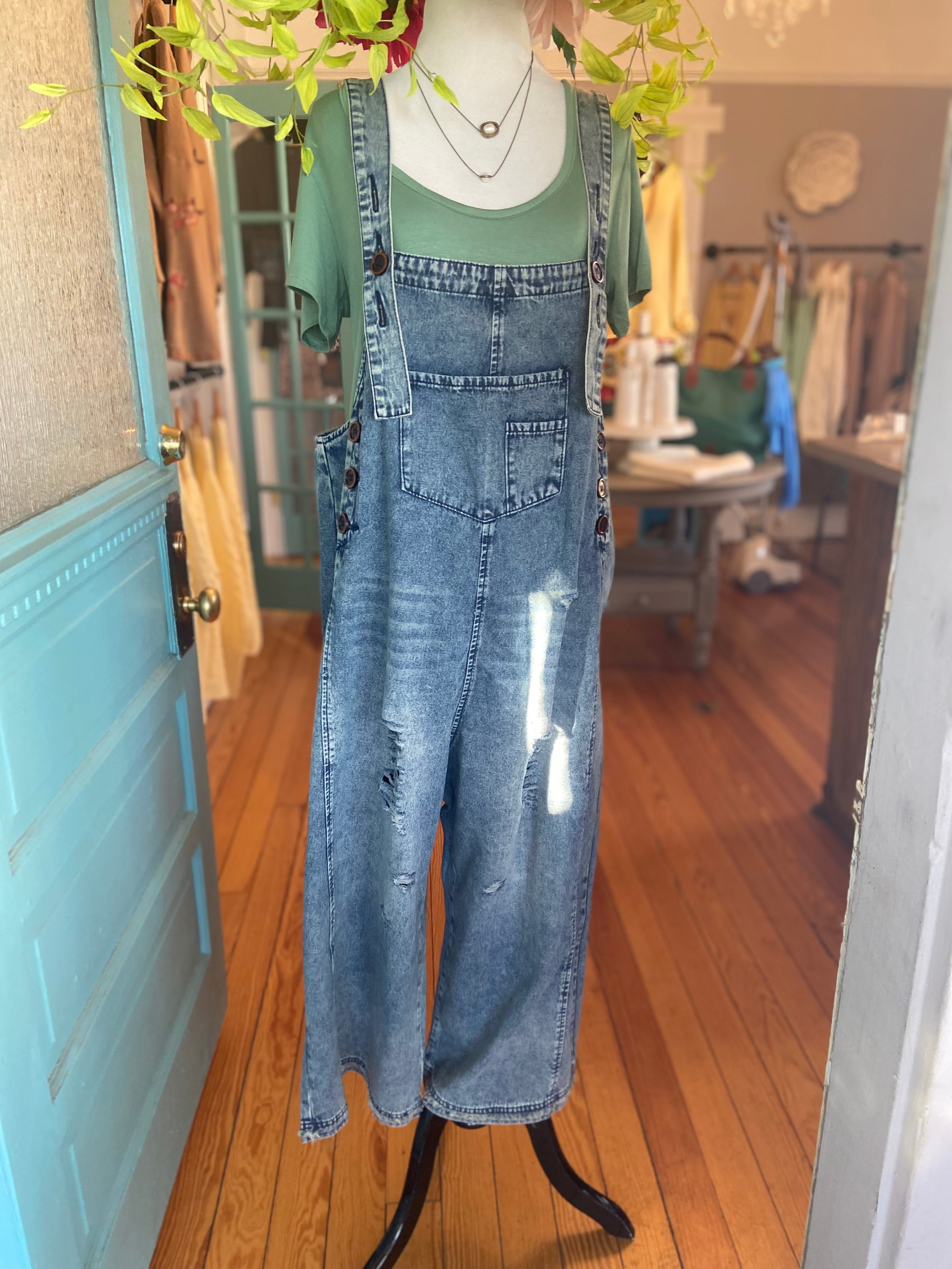 Slouchy Overalls
